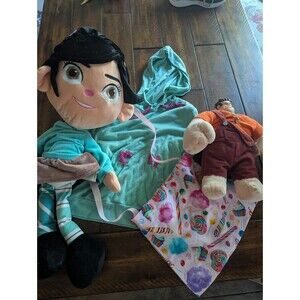 Plush Vanelope from Wreck-It Ralph Halloween costume includes treat bag plush